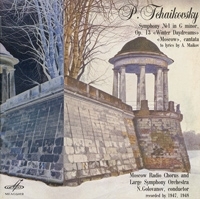 P Tchaikovsky Symphony № 1 In G Minor, Op 13 "Winter Daydreams", "Moscow", Cantata To Lyrics By A Maikov Nikolai Golovanov артикул 1173b.
